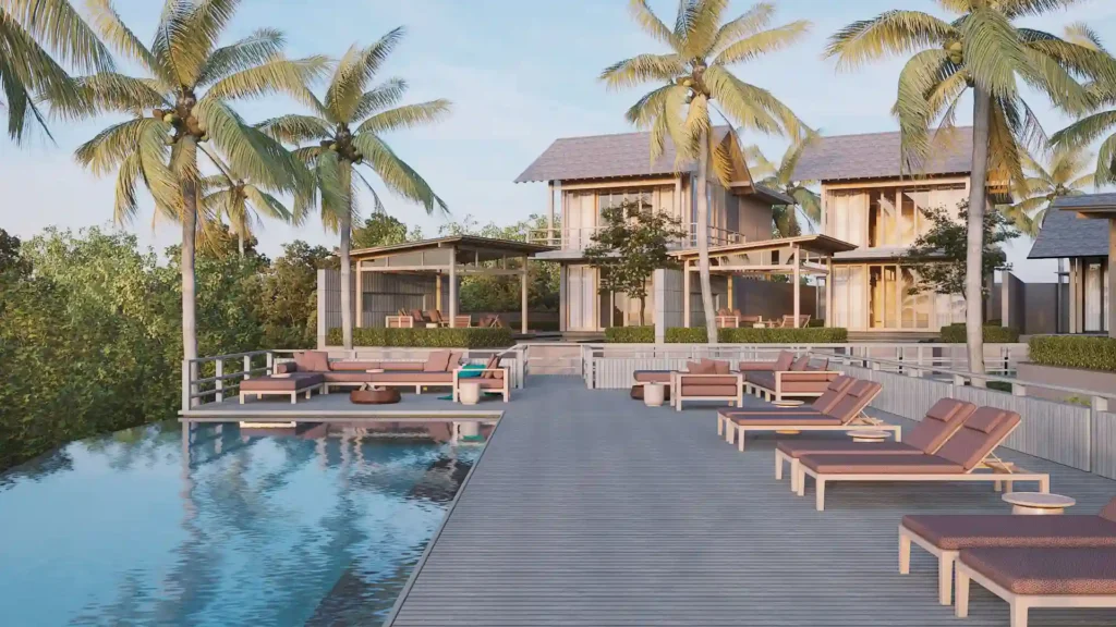 Conception de villa tropicale à Uluwatu, Bali par Atelier Glaz Architecture